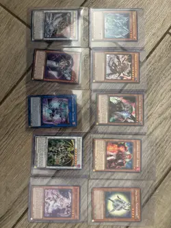 Yu-Gi-Oh Foil/Holo/Rare 10 Card Lot - Image 1