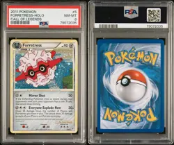 PSA 8 NM-MT Forretress 5/99 Call of Legends Holo Pokemon Card - Image 3