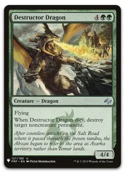 Destructor Dragon #127 (NM) List Reprints LIST LIST Magic MTG - Image 1