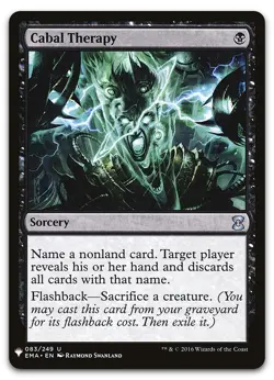 Cabal Therapy #83 (NM) List Reprints LIST LIST Magic MTG - Image 1