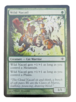 MTG Wild Nacatl Shards of Alara 152/249 Regular Common - Image 1
