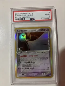 2005 POKEMON EX DELTA SPECIES #6 GARDEVOIR-HOLO PSA 9 - Image 5