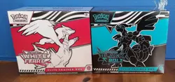 Pokemon TCG Scarlet & Violet White Flare / Black Bolt Elite Trainer Box! NEW ETB - Image 1