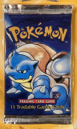 1999 Pokemon Blister Pack in Mint Condition, Blastoise Art, Base Set Shadowless - Image 2