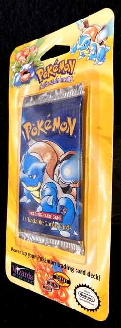 1999 Pokemon Blister Pack in Mint Condition, Blastoise Art, Base Set Shadowless - Image 3