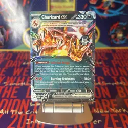 Charizard ex Pokemon Scarlet & Violet Black Star Promo #196 - Image 1