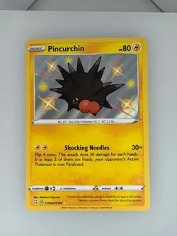 2021 Pokemon Shining Fates Shiny Vault Pincurchin SV043/SV122 NM - Image 1