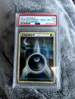 2011 Pokemon Darkness Energy 94/95 Pokemon Holo Call Of Legends PSA 8 Low Pop - Image 1