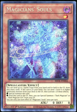 Magicians' Souls SR (BROL-EN066) 1st Edition Brothers of Legend LP - Image 1