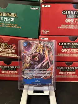 One Piece TCG Issho Card EB04-022 English Edition Alt Art - M/NM - Fast Ship 🚚 - Image 1
