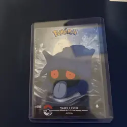 Shellder #90 - Cracked Ice Holo - Crystal Dark Black 2025 - Shadow Pokemon Card - Image 1