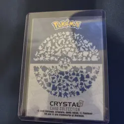 Shellder #90 - Cracked Ice Holo - Crystal Dark Black 2025 - Shadow Pokemon Card - Image 2