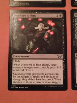 4x Nowhere to Run **NEAR MINT** **UNPLAYED** MTG - Image 4