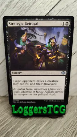 MTG Strategic Betrayal / TDM 0094 U NM - Image 1