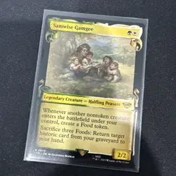 Samwise Gamgee 0673 Non-Foil NM Pack Fresh Showcase Scrolls - Image 1