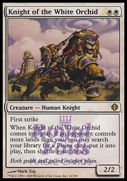 Knight of the White Orchid 1x FOIL ALA MTG Shards of Alara Rare MINT white - Image 1