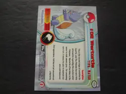 1999 Topps Pokemon #08 Wartortle Silver Foil Sunrays Black Logo TV Series 1 - Image 2