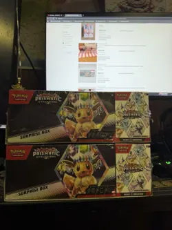 Pokemon Prismatic Evolutions Booster Bundle & Surprise Box Sealed. - Image 1