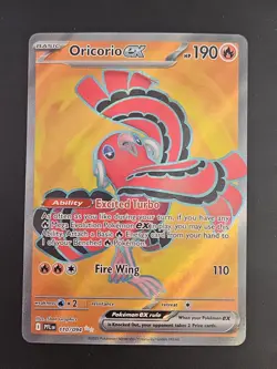 Pokemon TCG - Oricorio ex 110/094 Me02: Phantasmal Flames Holo - Image 1