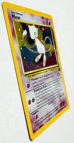 2000 Pokemon Black Star #9 Mew Holo Promo Pokemon League Mint ! - Image 5