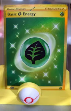 Pokemon TCG Basic Grass Energy 278/193SV02: Paldea Evolved Holo Hyper Rare - Image 1