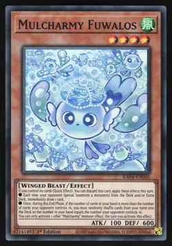 Mulcharmy Fuwalos - RA04-EN050 - Super Rare - 1st Edition Yugioh - Image 1