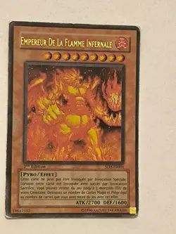 carte yu gi oh Empereur de la flamme infernale 1ere edition SD3-FR001 - Image 1