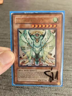 Carte Yu-gi-oh! Simorgh Oiseau De La Divinite SD8-FR001 Ultra Rare Occasion - Image 3