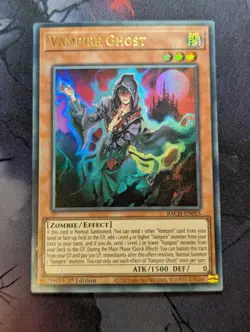 Vampire Ghost BACH-EN015 Ultra Rare - 1st Edition Yugioh - LP - Image 1