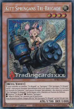Yu-Gi-Oh! Kitt Springans Tri-Brigade : SE BPRO-FR025 - Image 1