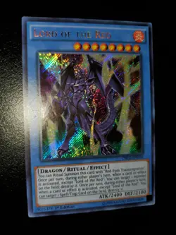 Yugioh 2015 Lord Of The Red SCR 1st Ed. DRL2-EN016 Near Mint - Image 2