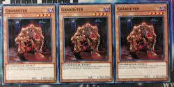 3x Grabhuter SGX3-DEG09 Common 1.Auflage DEUTSCH PLAYSET NM Yu-Gi-Oh! - Image 1