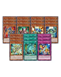 Magnet Warrior Deck Core 21 Cards MZMU Maze of Muertos YuGiOh Preorder - Image 1