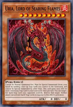 Uria, Lord of Searing Flames MZMU-EN000 (Alternate Artwork) YuGiOh! NEW - Image 1