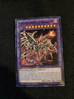 Cyberdarkness Dragon - LDS1-EN037 - NM - Common - 1st ed - Yugioh - Image 1