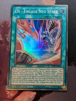 EN - Engage Neo Space - Super Rare - 1st Edition - POTE - EN051 - Image 1
