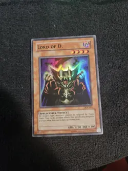 Lord of D. - SDK-041 - Super Rare - Unlimited Edition YuGiOh! Starter Deck - Image 1