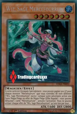 ♦Yu-Gi-Oh!♦ Wiz, Sage Mercefourrure (Fur Hire) : DASA-FR022 -VF/Secret Rare- - Image 1