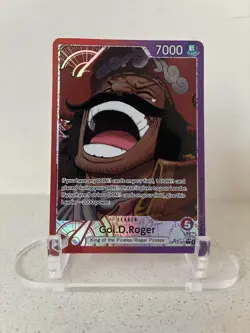 Gol.D.Roger OP13-003 Alt Art Leader One Piece TCG - Carrying On His Will English - Image 1