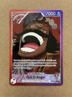 Gol.D.Roger OP13-003 Alt Art Leader One Piece TCG - Carrying On His Will English - Image 2