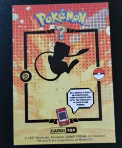 MEW Pokemon 2024 Card Tops Pokedex Database Set 151 Peru US Seller - Image 3