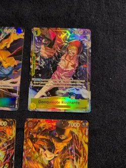 OP ONE PIECE ILLUSTRATION BOX VOL. 5 6 PROMO SET LOT OF 4 EXCLUSIVE CARDS - Image 3
