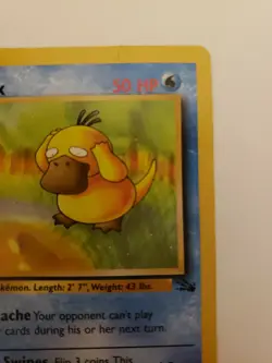 Near Mint 1999 Psyduck 53/62 Unlimited Fossil Set Pokemon Cards - Image 4