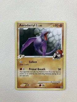 Pokemon Aerodactyl TCG Card Rising Rivals 55/111 Common - Image 1