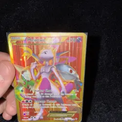 Pokemon Mewtwo EX TCG Full Art Holo Rare Card Breakthrough-Secret 164/162 (MP) - Image 2