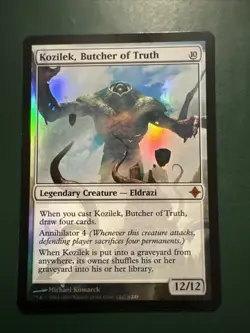 MTG - 2x Kozilek, Butcher of Truth - 1x FOIL -Rise of the Eldrazi - NM/MT - New! - Image 3