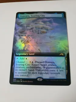 Otawara Soaring City Borderless Foil - Kamigawa Neon Dynasty (NEO) 503 - Image 1