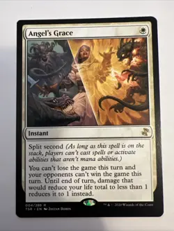1x Angel's Grace NM-Mint, English Time Spiral Remastered MTG Magic - Image 1