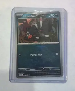 Houndour Master Ball Holo 062/131 Prismatic Evolutions Pokemon TCG NM - Image 1