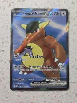 Pokemon TCG Kangaskhan EX 190/165 Ultra Rare Scarlet & Violet 151 NEAR MINT - Image 1